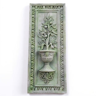 Lemon Tree Panel Wall Plaque - 37-inch — Mossy Green finish