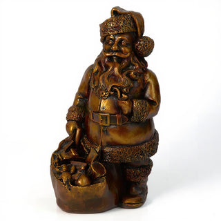 Santa Claus Figure - 19-inch — Bronze finish