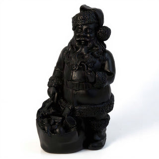 Santa Claus Figure - 19-inch — Flat Black finish