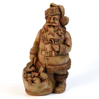 Santa Claus Figure - 19-inch — Gothic Stone finish