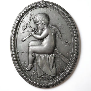 Angel Panel Wall Panel - 32-inch — Aged Silver finish