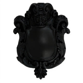 Knickerbocker Crest Wall Plaque - 30-inch — Flat Black finish