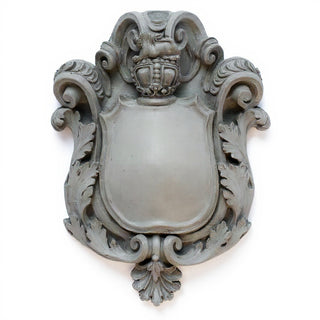 Knickerbocker Crest Wall Plaque - 30-inch — Limestone finish