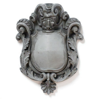 Knickerbocker Crest Wall Plaque - 30-inch — Old Stone finish