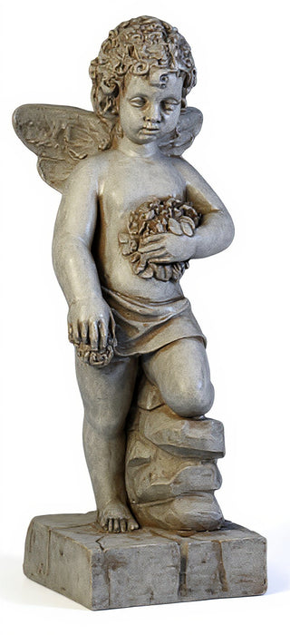 Winged Angel Statue - 18-inch