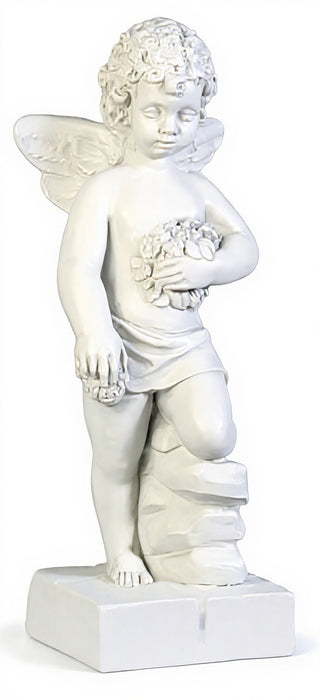 Winged Angel Statue - 18-inch
