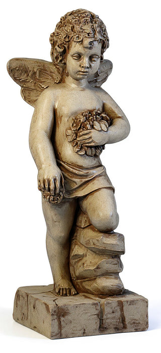Winged Angel Statue - 18-inch