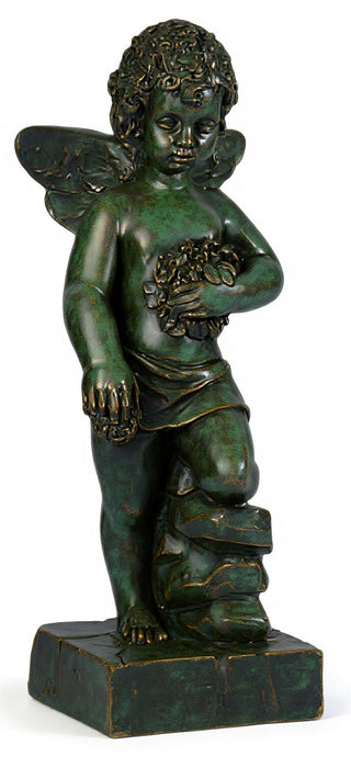 Winged Angel Statue - 18-inch