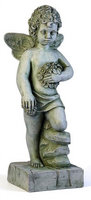 Winged Angel Statue - 18-inch