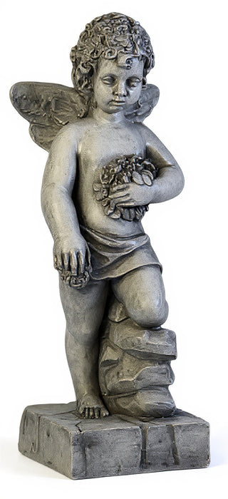 Winged Angel Statue - 18-inch