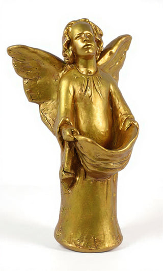Angel With Drape Statue - 17-inch