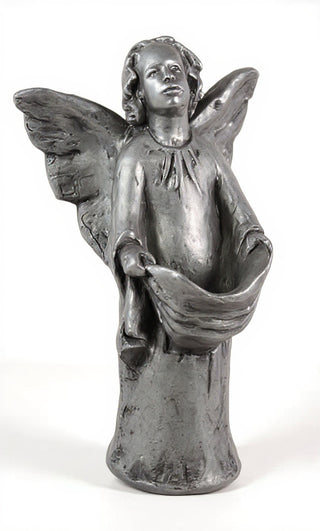 Angel With Drape Statue - 17-inch