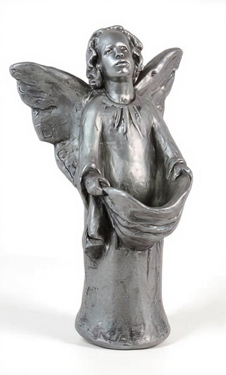 Angel With Drape Statue - 17-inch