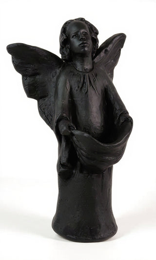Angel With Drape Statue - 17-inch