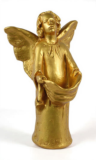 Angel With Drape Statue - 17-inch