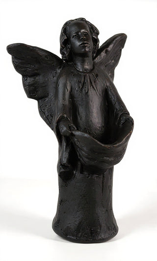 Angel With Drape Statue - 17-inch