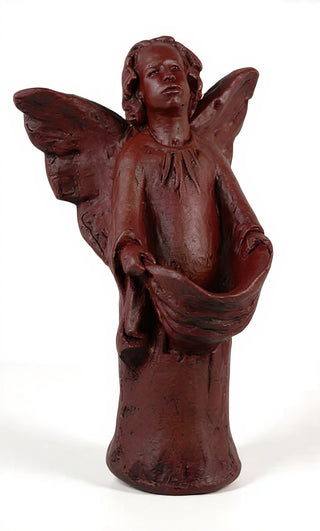 Angel With Drape Statue - 17-inch
