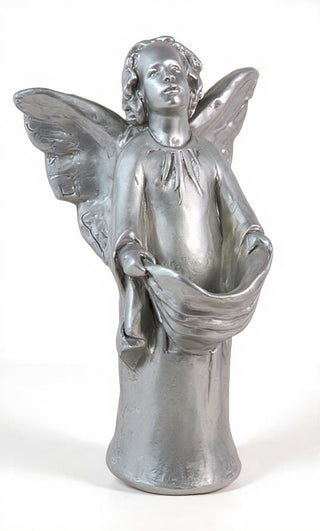 Angel With Drape Statue - 17-inch