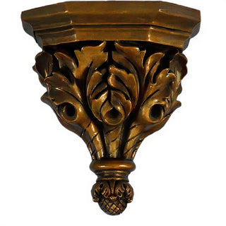 Oak Leaf Bracket - 14-inch — Bronze finish