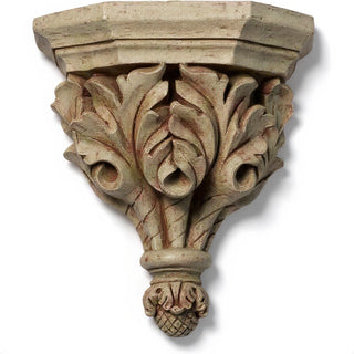 Oak Leaf Bracket - 14-inch — Gothic Stone finish