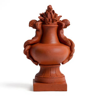 Cherub Siren Urn Planter - 14-inch — Metro finish