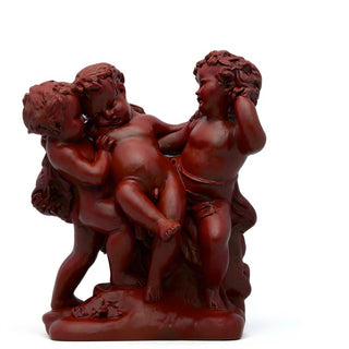 Franciscan Cherubs Statue - 23-inch — Rust finish