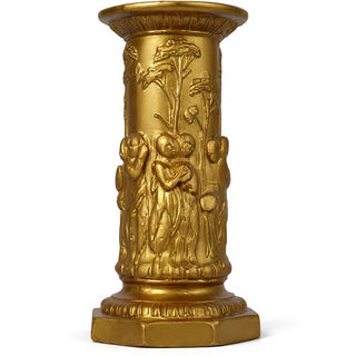 Musical Cherubs Pedestal - 22-inch — Antique Gold finish
