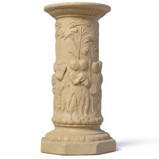 Musical Cherubs Pedestal - 22-inch — Dusted Sand finish