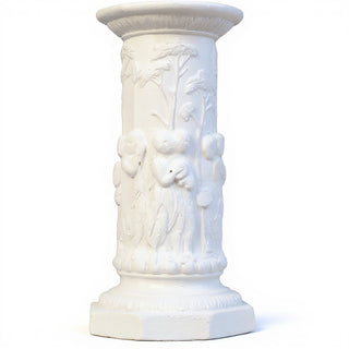 Musical Cherubs Pedestal - 22-inch — Flat White finish