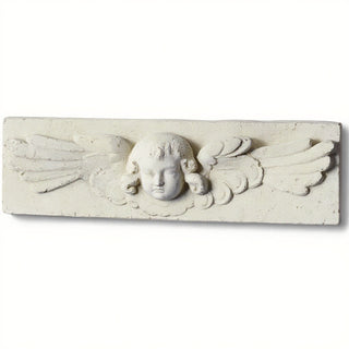 Cherub Tile — Antique White finish