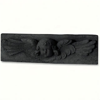 Cherub Tile — Dusted Black finish