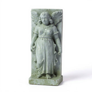 Cherub Tile — Mossy Green finish