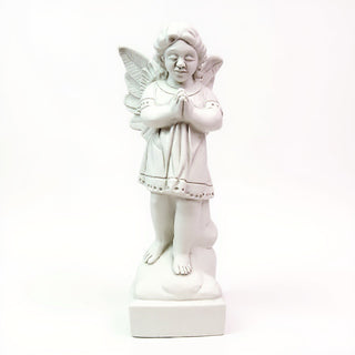 Overseeing Angel Statue - 18.5-inch — Flat White finish