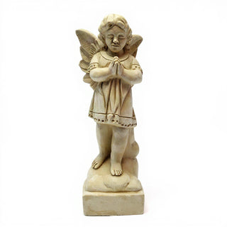 Overseeing Angel Statue - 18.5-inch — Museum Terracotta finish