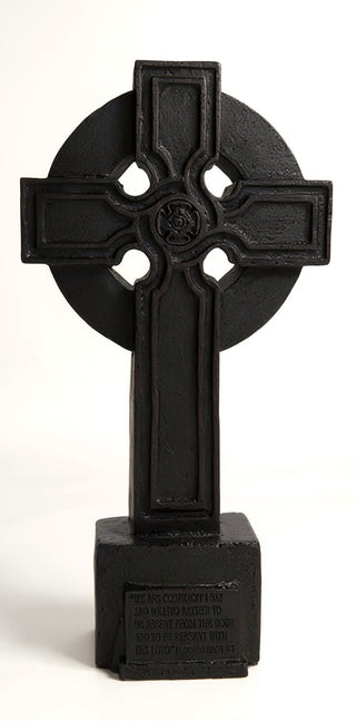 Saint John Cross - 32-inch — Iron finish