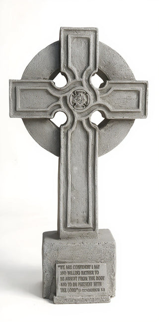 Saint John Cross - 32-inch — Limestone finish