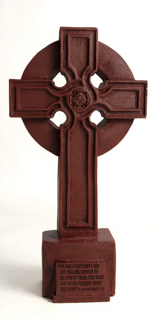 Saint John Cross - 32-inch — Rust finish