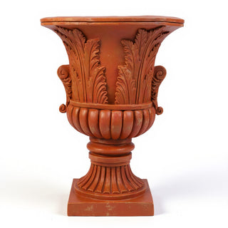 Acanthus Leaf Urn Planter - 30-inch — Metro finish