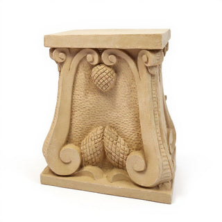David Pedestal - 36-inch — Dusted Sand finish