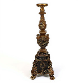 Ornate Candleholder - 33-inch — Bronze finish