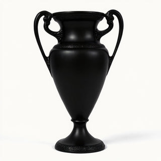 Krone Vase Planter - 24-inch — Flat Black finish