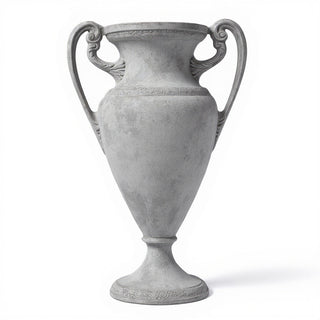 Krone Vase Planter - 24-inch — Limestone finish