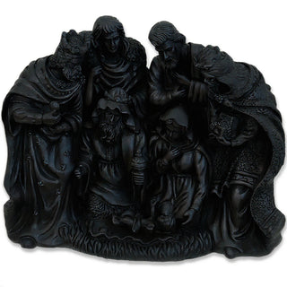 Nativity Statue — Flat Black finish