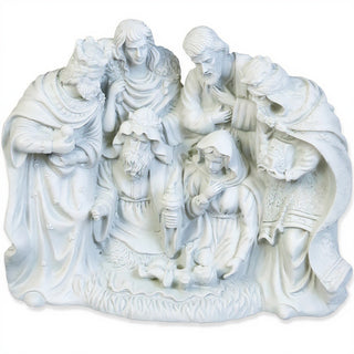 Nativity Statue — Flat White finish