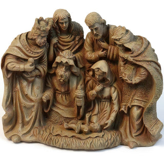 Nativity Statue — Gothic Stone finish