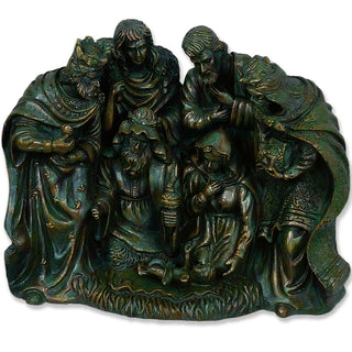 Nativity Statue — Green Bronze finish