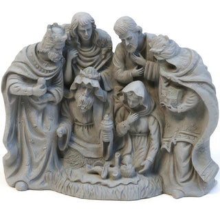 Nativity Statue — Limestone finish
