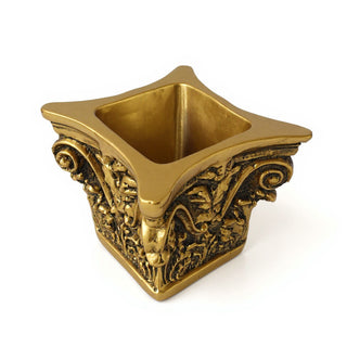 Corinthian Vessel — Antique Gold finish