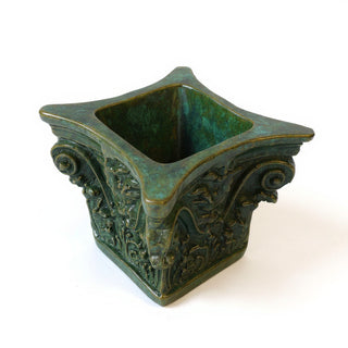 Corinthian Vessel — Green Bronze finish