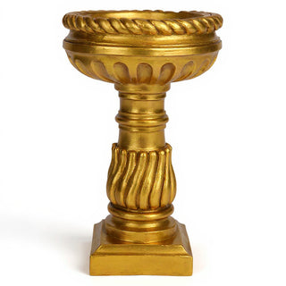 Roma Birdbath - 25-inch — Deep Gold finish